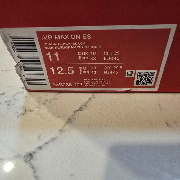 Nike Air Max DN Running Shoes Black / Red Mens Sneake Sz 11 HV5235 002 NEW - Picture 10 of 16